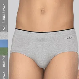 XYXX Men Pack Of 3 UNO Medley Micro Modal Logo Printed Ultra Soft Basic Briefs-picture-27