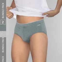 XYXX Men Pack Of 2 Melange Anti Microbial Basic Briefs XYBRF2PCKN692-picture-38