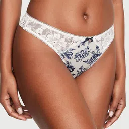 Victoria's Secret Printed Thongs Briefs 112206445Z82-image-1