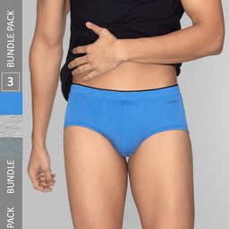 XYXX Mens Solid Pack of 3 Micro Modal UNO Medley Brief XYBRF3PCKN909-picture-35