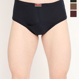 VIP Men Pack of 4 Assorted Cotton Mid-Rise Briefs VP-MI-BF-GOLDC-10P-110-PO4-picture-19