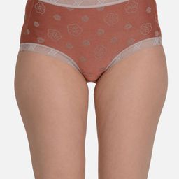 mod & shy Women Floral Printed Lace Detailed Anti-Microbial Hipster Brief MU220-XS-picture-36