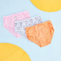 Pantaloons Junior Girls Pack Of 3 Printed Cotton Basic Briefs 8905807338955-picture-14