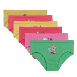 Bodycare Kids Girls Pack Of 6 Frozen Print Cotton Basic Briefs-picture-10