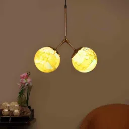 eliante by jainsons lights Miami Gold Iron Hanging Light image 3