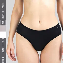 Ashleyandalvis Women Pack of 3 Anti-Bacterial Anti Odour Modal Hipster AA-HIP-EB-SW-MG-picture-22