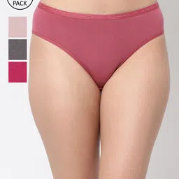 Floret Women Pack Of 4 Assorted Hipster Briefs-picture-34