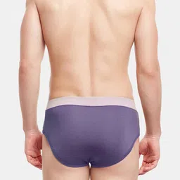 BODYX Men Low-Rise Basic Briefs BX07B-MULLED-GRAPES-S image 3