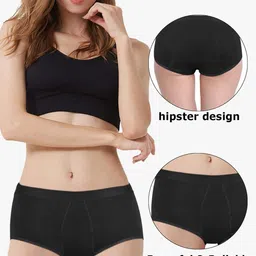 CareDone Mid Rise Cotton Reusable Period Briefs image 4