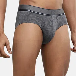 Jockey Men Printed Mid-Rise Anti-Microbial Basic Brief HG29-0105-GNMPR image 3