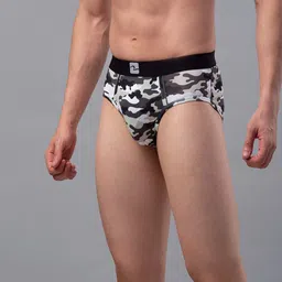 Underjeans by Spykar Men Pack of 2 Cotton Blend Brief image 3