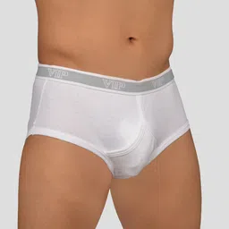 VIP Pack Of 4 Cotton Basic Briefs VP-MI-BF-SIGNR-10P-80-PO4 image 2