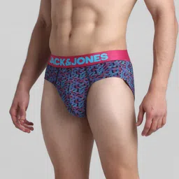 Jack & Jones Printed Mid-Rise Briefs 2672593001 image 4