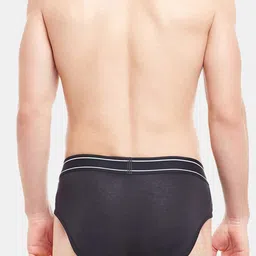 BODYX Men Low-Rise Basic Briefs BX10B-BLACK-S image 2