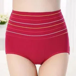 SHREE GANESH FASHION Pack Of 3 High-Rise Hipster Briefs 2076 LP-MR-RD 003 M image 2