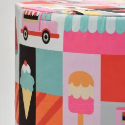 riance creations Ice Cream Parade Seating Stool In Multi Color image 5