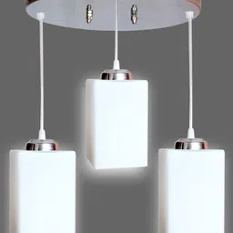 carsten CARS-CLUSTER HANGING KATTI GLASS THALI Cluster Pendant Light/Cluster Hanging Light/Cluster Ceiling Light for Restaurant, Bedroom, Living Room and Home Decor Chandelier Ceiling Lamp-picture-40