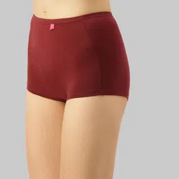 Dollar Missy Pack of 2 Solid Inner Elasticated Boy Shorts Panty MMBB-141S-R3-OE2-PO2 image 2