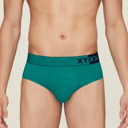 XYXX Men Pack Of 3 Colourblocked Anti-Microbial Basic Briefs image 4