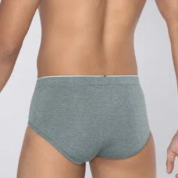 XYXX Men Pack of 1 Melange Uno IntelliFresh Super Combed Cotton Briefs image 4