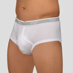 VIP Pack Of 6 Cotton Basic Briefs VP-MI-BF-SIGNR-10P-95-PO6 image 5