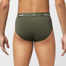 Jack & Jones Men Mid-Rise Cotton Basic Briefs image 5
