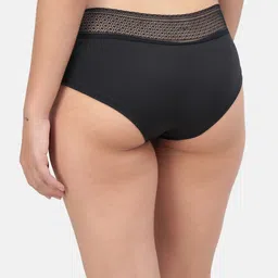 Hill Islands Women Pack Of 2 Self Design Laced Bikini Briefs image 4