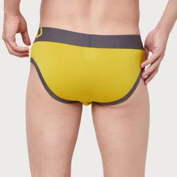 Zoiro Pack Of 2 Anti Bacterial Mid-Rise Basic Briefs ZO-BRI-TERNDS02-RR-SUL-S-2PC image 4