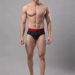 Underjeans by Spykar Men Pack of 2 Cotton Blend Brief image 4