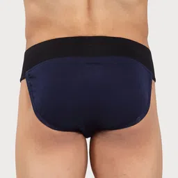 Zoiro Men Pack of 2 Mid-Rise Skin Friendly Briefs image 4