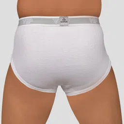 VIP Pack Of 5 Cotton Mid-Rise Briefs VP-MI-BF-SIGNR-10P-95-PO5 image 3