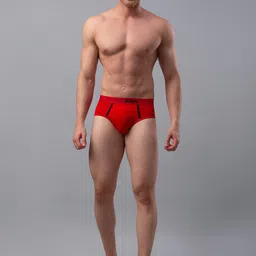 UnderJeans by Spykar Men Pack of 2 Cotton Blend Briefs image 4