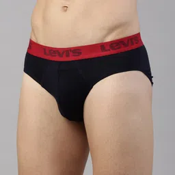 Levis Men Pack Of 2 Smartskin Technology Cotton Active Briefs with Tag Free Comfort #066 image 2