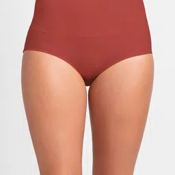 NOIRA Pack Of 4 Assorted High-Rise Tummy Tucker Hipster Briefs 873_SGMR_NO image 3