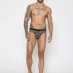 Bonjour Printed Bold Style Super Soft Briefs BJ10016-CMP02 image 3