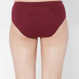 Juliet Pack Of 2 Self Design Pure Cotton Period Briefs image 2