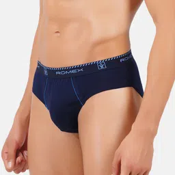 Ramraj Men Pack Of 4 Pure Combed Cotton Hipster Briefs image 3