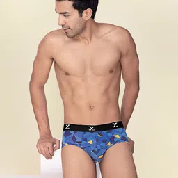 XYXX Men Pack of 3 Shuffle IntelliSoft Micro Modal Printed Briefs image 3