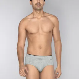 XYXX Men Anti-Microbial Melange Uno IntelliFresh Super Combed Cotton Briefs image 5