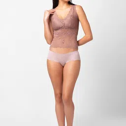 NOIRA Pack Of 3 Assorted Seamless Cotton Hipster Briefs image 2