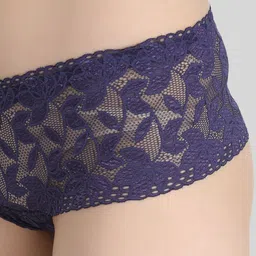 SELFCARE Pack of 3 Pure Soft Net Nylon Mid Rise Boyshort Panties SN2151N image 4