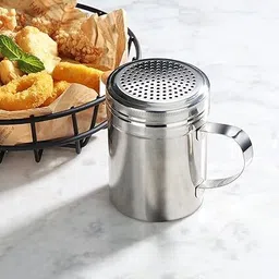finality Dredger with Handle|Salt & Pepper Shaker with Handle, Pack of 2 Sugar Sprinkler Shaker 350 gm-picture-22