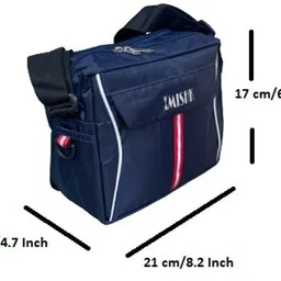 mishk Blue Men & Women Sling Bag Casual Cross Body Sling Bag for Men image 2