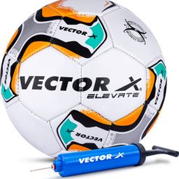 vector x ELEVATE Ball With Pump Football - Size: 5-picture-10