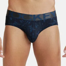 Jockey International Collection Men Petrol Base Printed Briefs IC29-picture-27