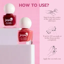 bussin' beauty Glossy Finish Nail Paint | Long lasting, Quick Dry Paint With Chip Resistant | 12 Different Vibrant Kit image 4
