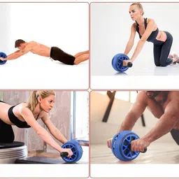 shopeleven Premium Ab Wheel for Home Gym Core Trainer for Men & Women Ab Exerciser image 5