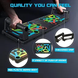 ag enterprises AG Muscle Definition Kit: Push-Up Board Trainer + Counting Forearm Gripper Ab Exerciser image 3