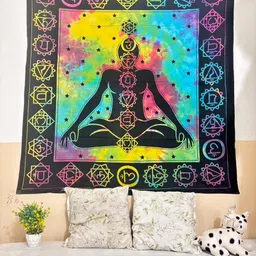 rajwadastores yoga Tapestry image 2
