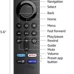 Spark Lite Amazon Fire stick Remote 3rd Gen. Fire Stick Tv Remote 3rd Gen Original Control with Amazon Alexa Voice Amazon Fire Stick Remote Controller image 2